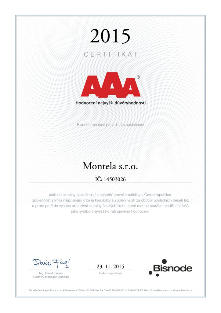 Mezinárodní ocenění AAA